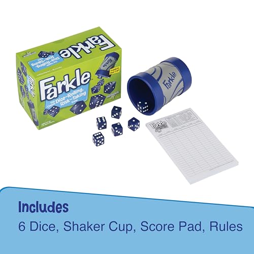 PlayMonster Farkle Dice Game — Exclusive Premium Dice Cup — Family Game Night — Easy to Shake and Slam — for Ages 8+ - Image 2