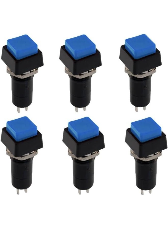 melfi 6Pcs 2 Pin Position Latching No Push Button Snap Rocker Switch 2A 250V - Image 1