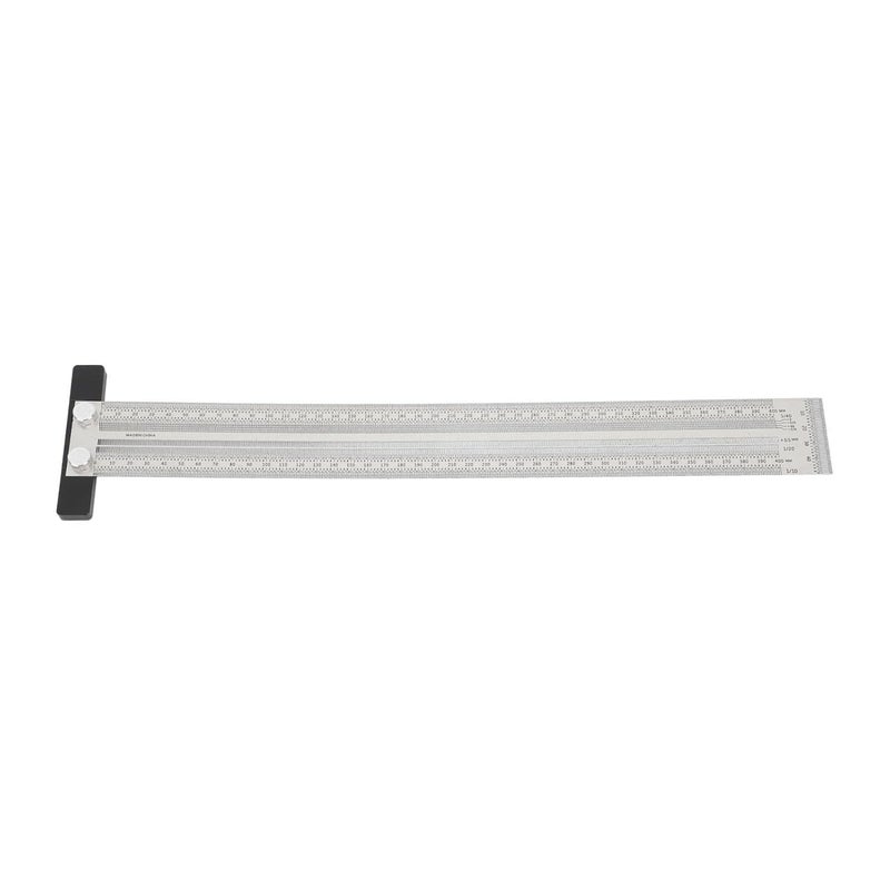 400mm Stainless Steel T Ruler Ultra Accurate Marking Tool For Woodworking And Engineering - Image 2
