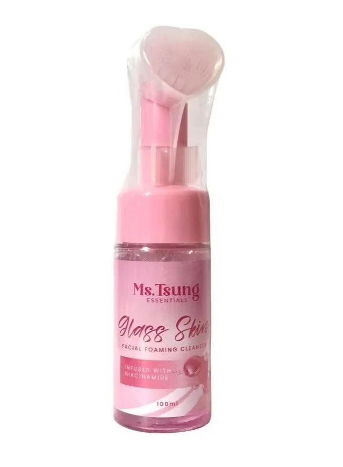 أساسيات السيدة تسونغ منظف رغوي للوجه للبشرة الزجاجية 100 مل - Image 2