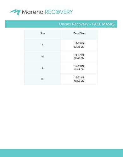MARENA Full-Coverage Face Mask - Post Facial Surgery Compression Garment, Recovery Chin Strap Beige, Small - Image 3