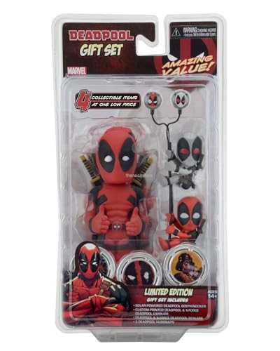 NECA Marvel Deadpool Gift Set Body Knocker Scalers Earbuds Hubsnaps - Image 5