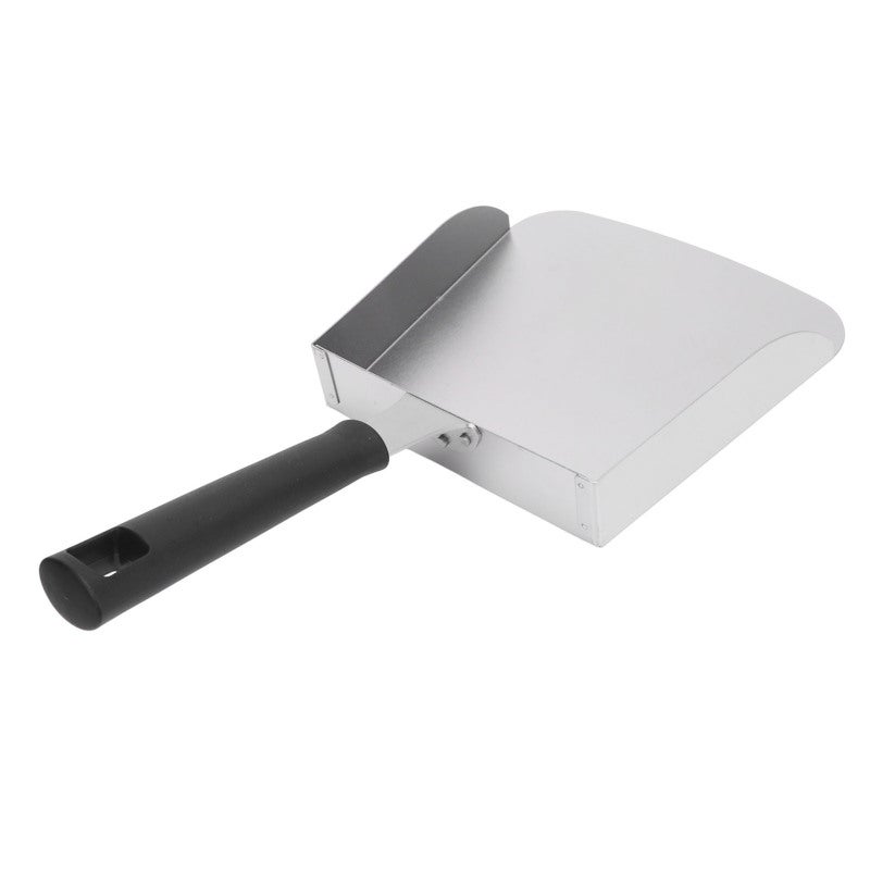 Griddle Food Mover: Large Stainless Steel - Straight Edge Design Grill Spatula for Commercial Kitchens Outdoor Cooking - Image 4