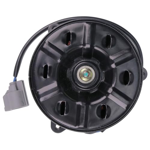 WQSING Cooling Fan Motor Passenger Side 16363-20390 for Lexus RX350 RX400H RX450H 2010-2013 for Toyota Highlander 3.3L V6 FHEV 2006-2010 Radiator 16363-75030 - Image 2