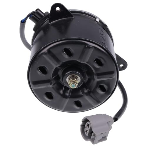 WQSING Cooling Fan Motor Passenger Side 16363-20390 for Lexus RX350 RX400H RX450H 2010-2013 for Toyota Highlander 3.3L V6 FHEV 2006-2010 Radiator 16363-75030 - Image 1