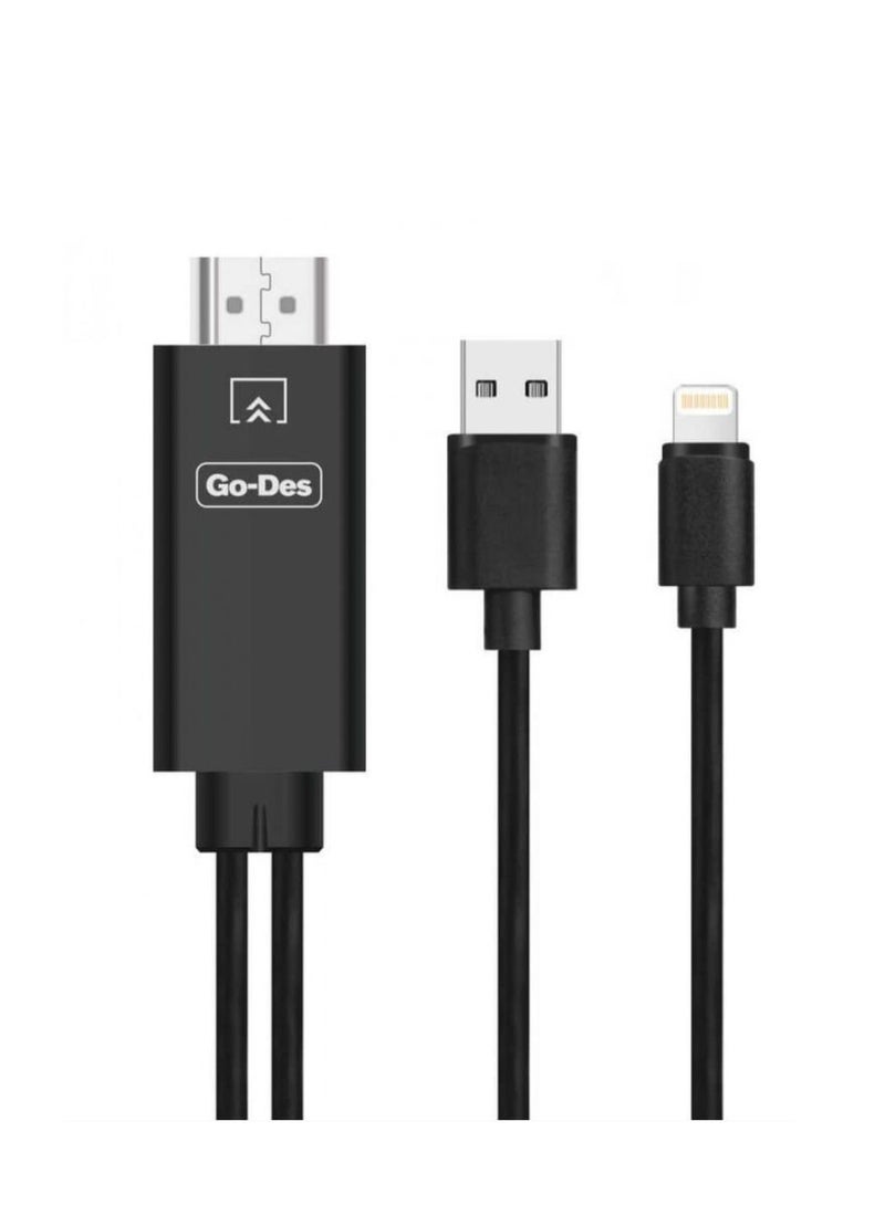 GO-DES Go Des GD-HM806 Cabel Lightning To HDMI - Image 3