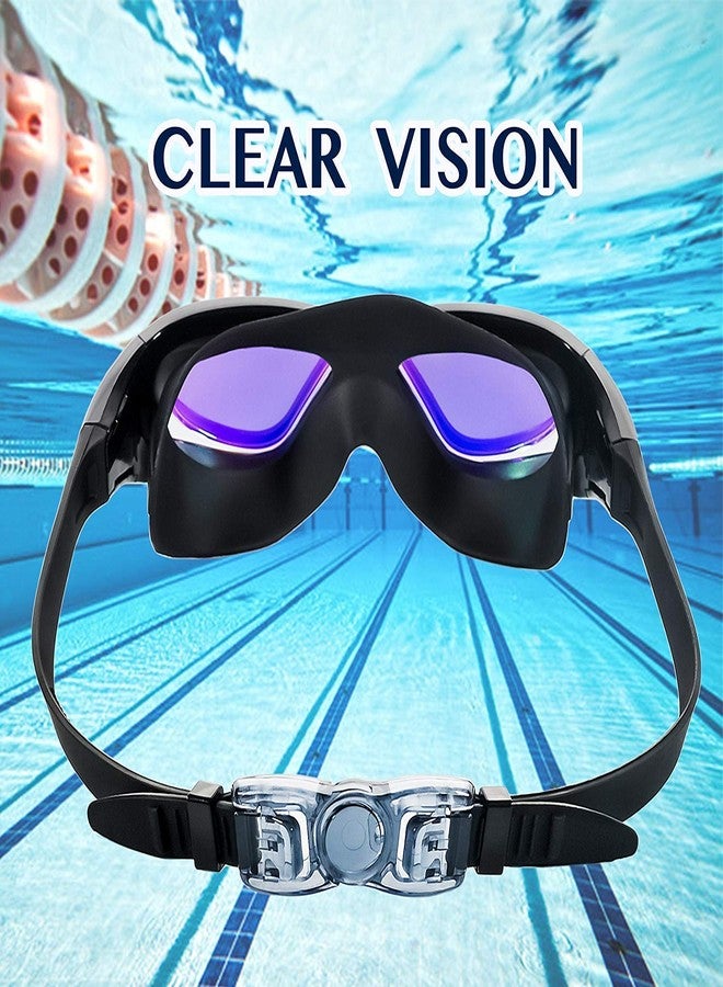 jilani Swimming Goggles for adult 8+age Leakproof Anti-fog Swimming Goggles with Ear Plugs Adjustable Swim Goggles for Adult - Image 5