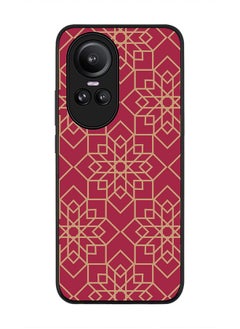 Rugged Black Edge case for Oppo Reno10 / Oppo Reno10 Pro, Custom Slim fit Flexible Anti Drop Thin Phone Case Cover - Ottoman Art