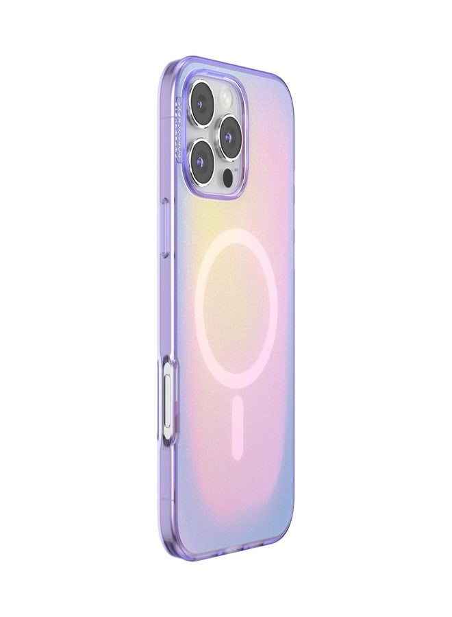 بوب سوكيتس جراب PopSockets لهاتف iPhone 16 Pro Max متوافق مع MagSafe، جراب هاتف لهاتف iPhone 16 Pro Max، متوافق مع الشحن اللاسلكي، الجراب فقط - أورا - Image 2