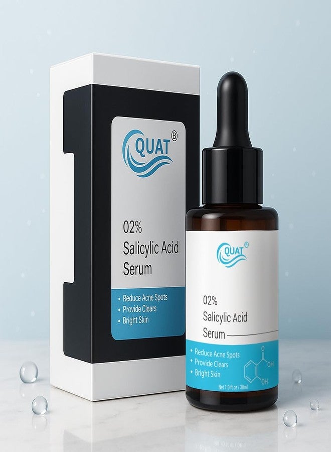 QUAT 2% Salicylic Acid Face Serum for Acne, Pimple & Blackhead Control | Oil Control & Pore Clearing Serum for Oily & Acne-Prone Skin - 30 ml - Image 2