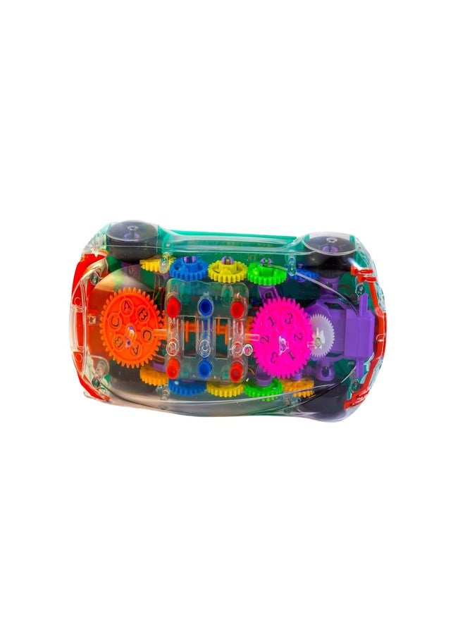 PCN TECHNOLOGY Concept Musical and 3D Lights Kids Transparent Car, Flashing LED Lights for Kids Multicolor - Image 5