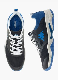 Kappa Mens Panelled Sports Shoes with Lace-Up Closure  - Image 2