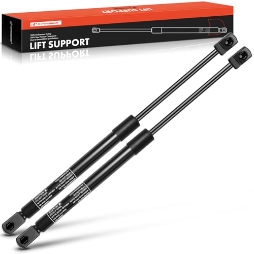 A-Premium Front Hood Lift Supports Shock Struts Compatible with Select Ford Models - F-150 F150 2010 2011 2012 2013 2014 - Replace# AL3Z16C826A (2PC Set) - Image 1