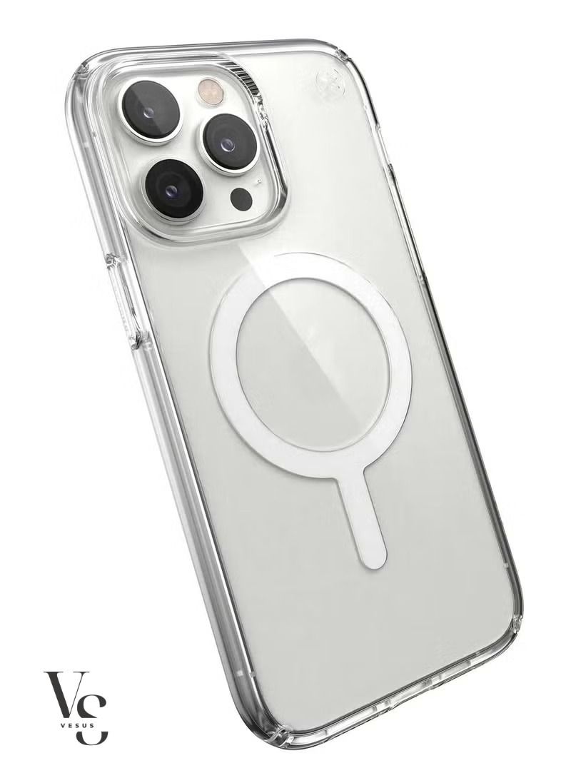 vesus Clear protective cover case with magsafe for Apple iPhone 14 Pro Max Clear 