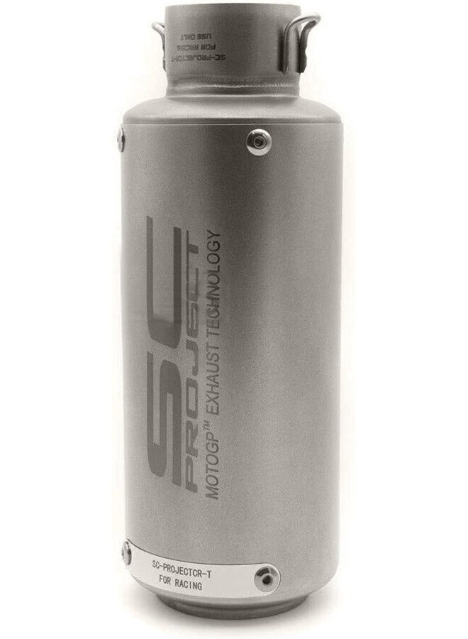 SC Universal Fit Bike Exhaust Pipe | Modified Exhaust Muffler, 48/36/32/m³ Black & Slver Color (SILVER) - Image 3