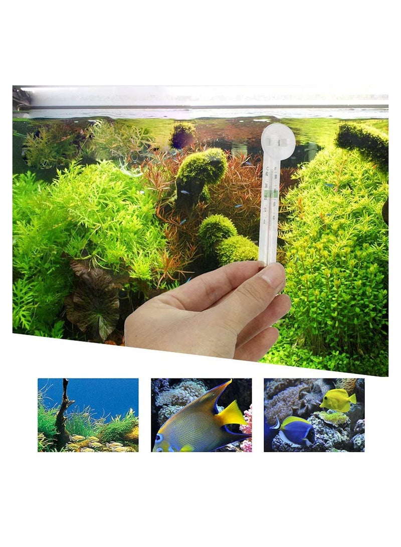 BOYU Aquarium Fish Tank Water Temperature Thermometer Scale 2Pc - Image 4
