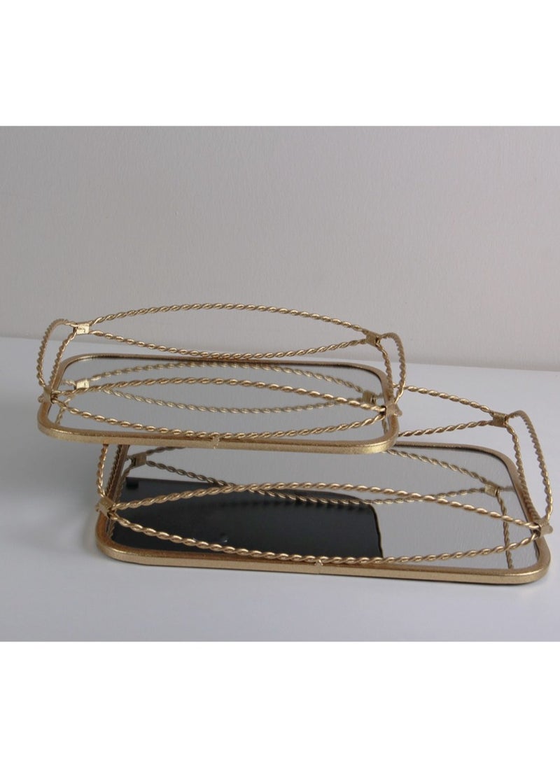 MARS Q A set of serving trays with an elegant design, (2 pieces)  - Image 3
