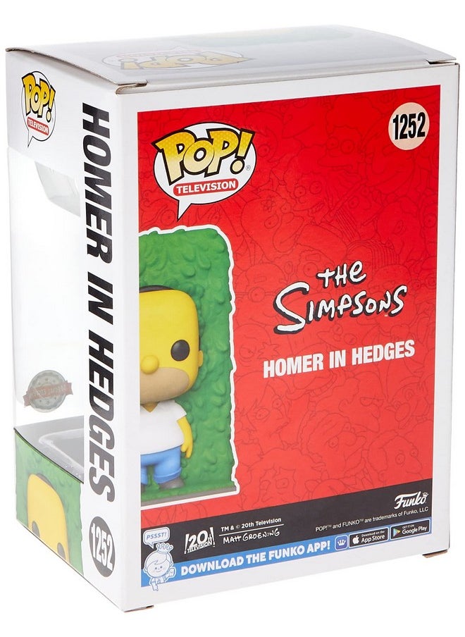 Funko - Pop The Simpsons Homer In Hedges Special Edition - Image 1
