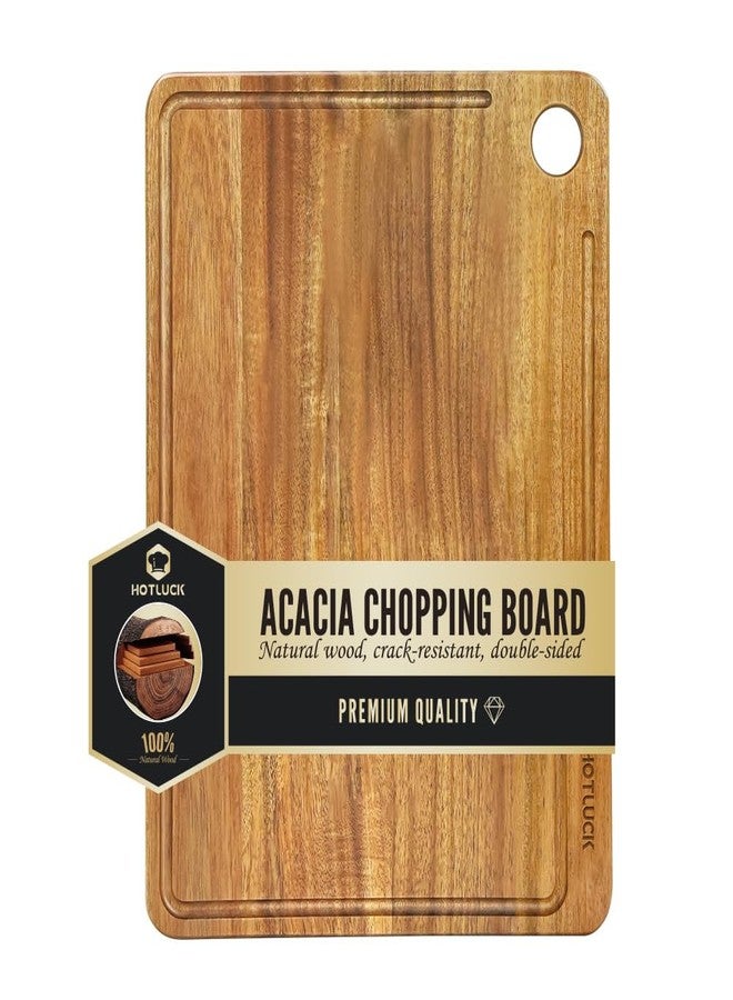 Hotluck Cutting Board for Kitchen, Upgraded Wood Cutting Board, Large Meat Cutting Board with Juice Groove, Rosewood Cutting Boards, Luxury Charcuterie, Cheese Board for Serving(15’X11’) - Image 1