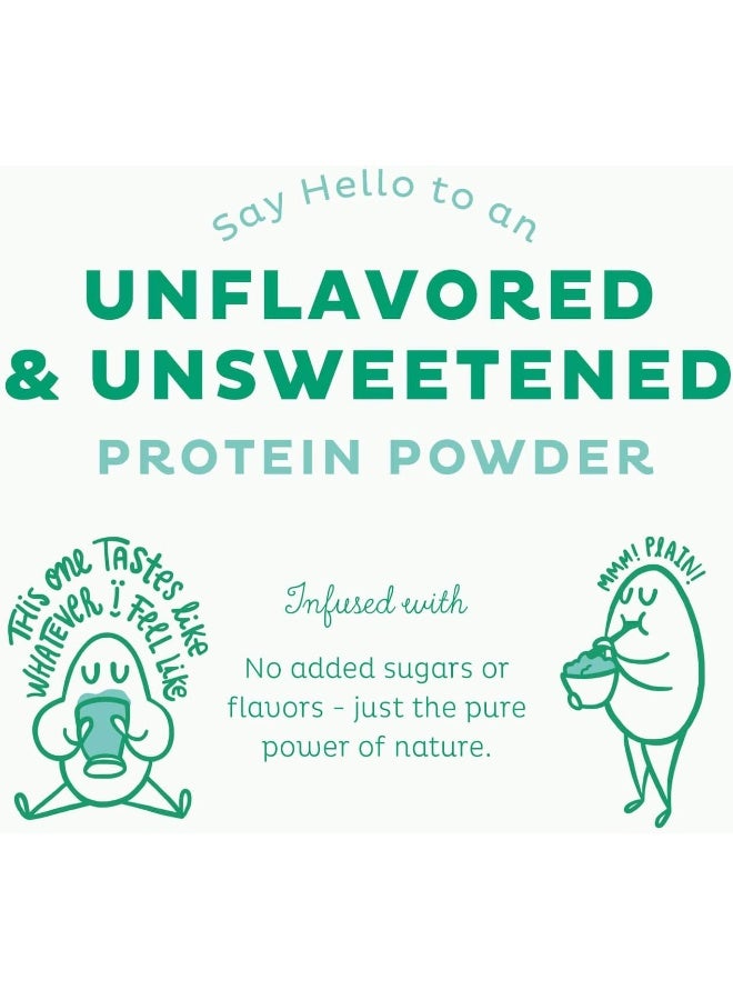 KOS Dairy Free Protein Powder - Unsweetened, Unflavored Vegan Protein Powder - Organic, Keto, Meal Replacement - 1.5 Pounds - Image 4