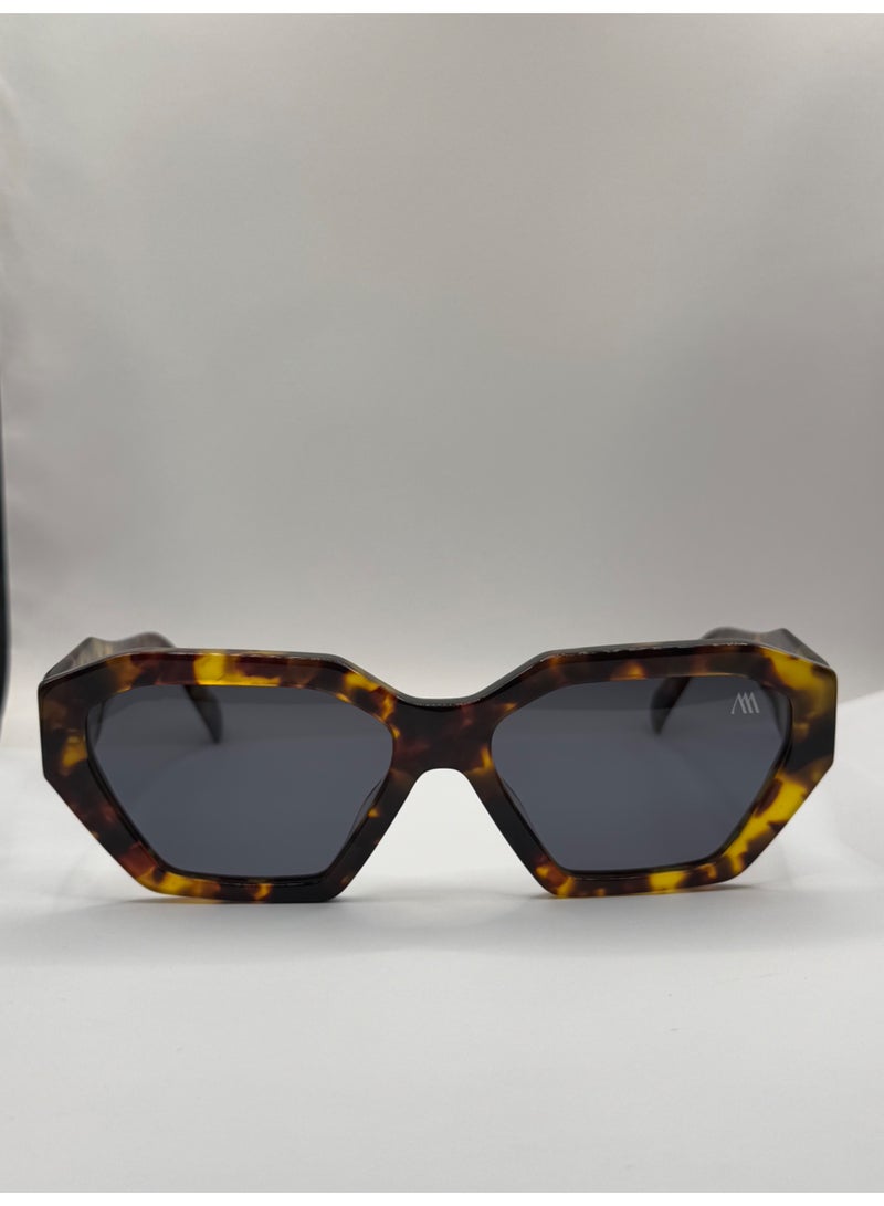 Kemet Eyewear Octagonal Full Rim Unisex Fiore Brown brown Lens - Image 2