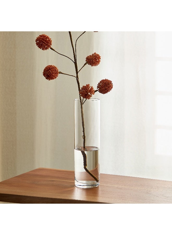 Home Box Cylindrical Glass Vase - 8.4x28 cm - Image 1