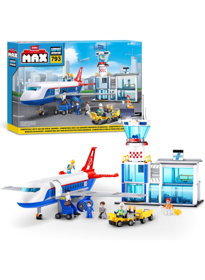 Zuru Max MAX Adventure Airport Playset (793 pieces) - Image 1