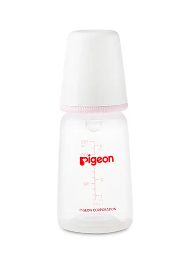 pigeon Slim Neck Plastic Bottel With Handle 120ML - Assorted