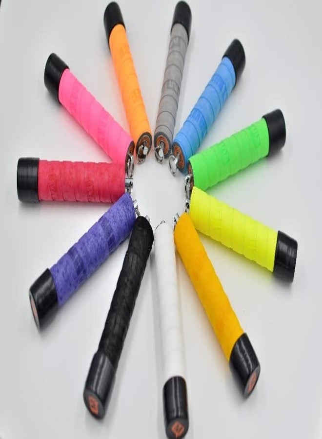 ميوت حبل قفز Mute Split Ropes® Adaptive Jump Rope، إصدار BULL، حبل مخصص للجلوس على كرسي متحرك. مثالي لتقوية قبضة اليد، وتقوية عضلات الجذع، وتحسين اللياقة القلبية. وزن كل جانب 227 غرامًا. - Image 3