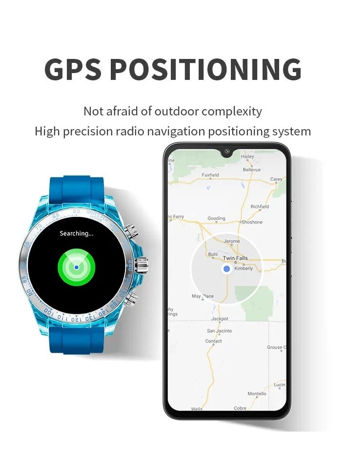 ELTRAZONE WS-33 Smart Watch – Multi-Sport Mode, Outdoor Waterproof, Health Monitoring, Round Screen, Fitness Tracker for Men & Women, Ideal Wearable for Active Lifestyles - Image 3