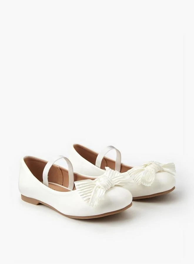 JUNIORS Girls' Slip-On Ballerina Shoes