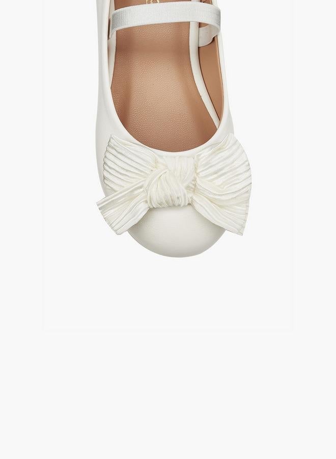 JUNIORS Girls' Slip-On Ballerina Shoes - Image 5