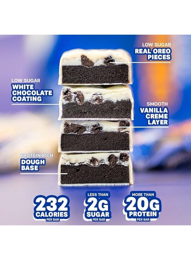 Grenade White Oreo High Protein Bar 60g (20g Protein) - Image 2