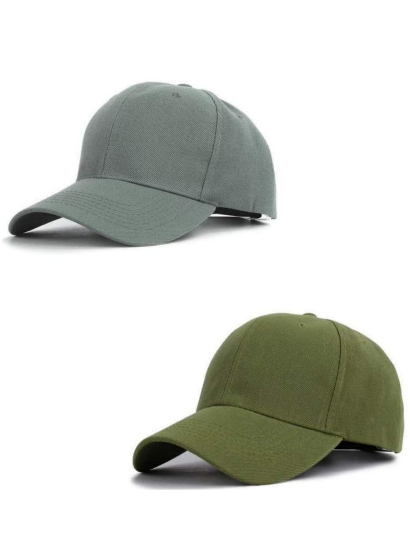 Bundle of 2 sport unisex summer unique cap hat