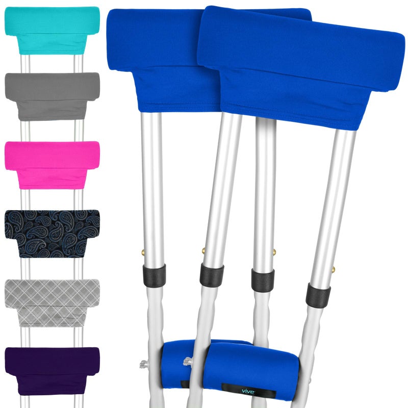 VIVE Crutch Pads Plaid