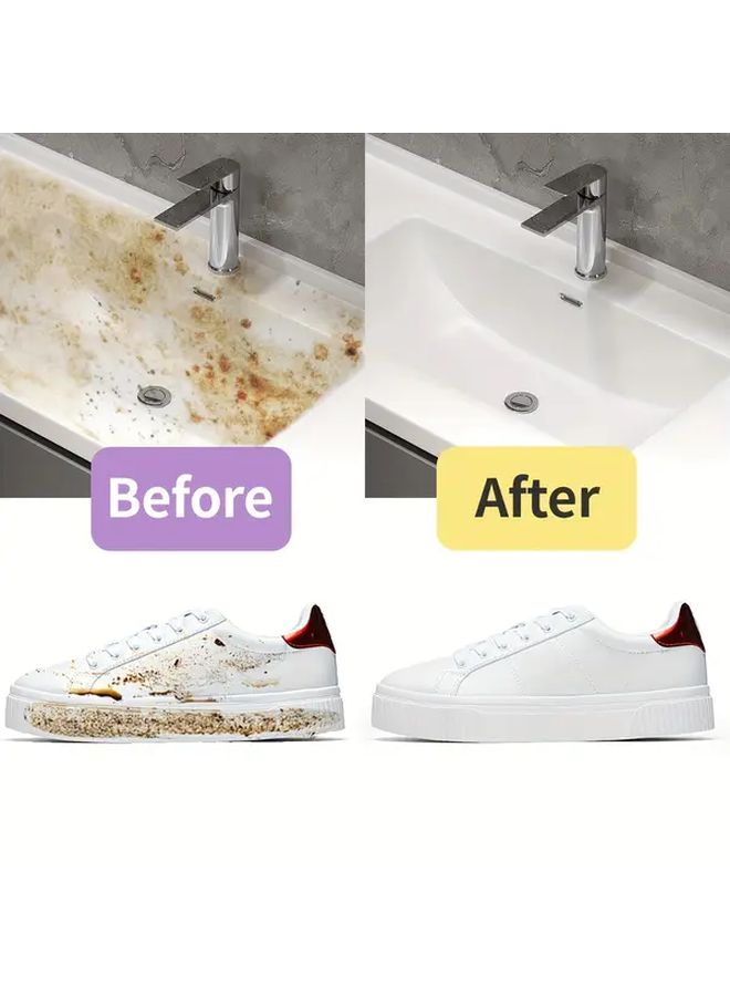 3Pcs Magic Cleaning Sponge Multi Functional Scrubber For Kitchen Bathroom Shoes - Image 3
