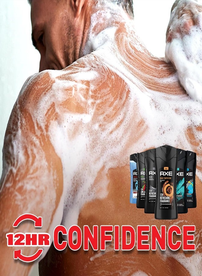 AXE Men's Body Wash Variety Set, 6 Pack, Assorted Scents, 3-in-1 Body, Face and Hair Wash, 8.5 Oz. Each - Image 4