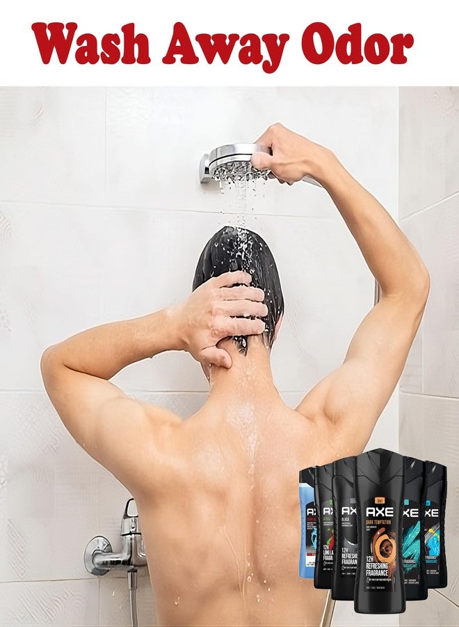 AXE Men's Body Wash Variety Set, 6 Pack, Assorted Scents, 3-in-1 Body, Face and Hair Wash, 8.5 Oz. Each - Image 5