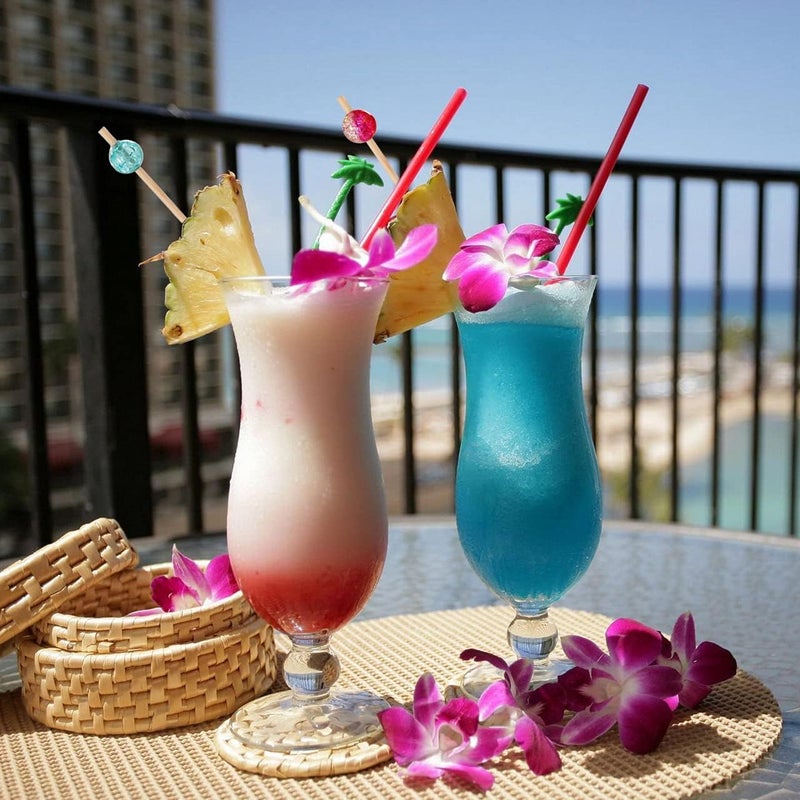 A-Link 100-Pack Cocktail Picks, Colorful Pearl Fancy Toothpicks for Appetizers, Wooden Food Picks Skewers for Food, Drinks, Fruits Party, Charcuterie Accessories - 4.72 inch - Image 4