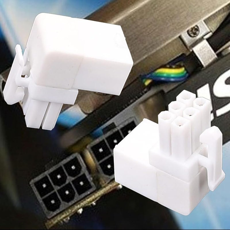 GPU 6 Pin to 90 Degree Power Adapter Board for Desktop Graphics Card PCIe Connector - Image 3