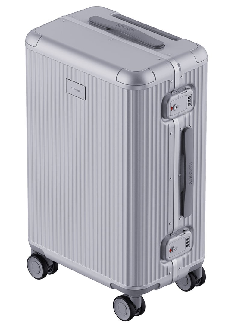 شاومي حقيبة سفر بإطار من الألومنيوم من Xiaomi مقاس 26 بوصة - فضي - Image 2