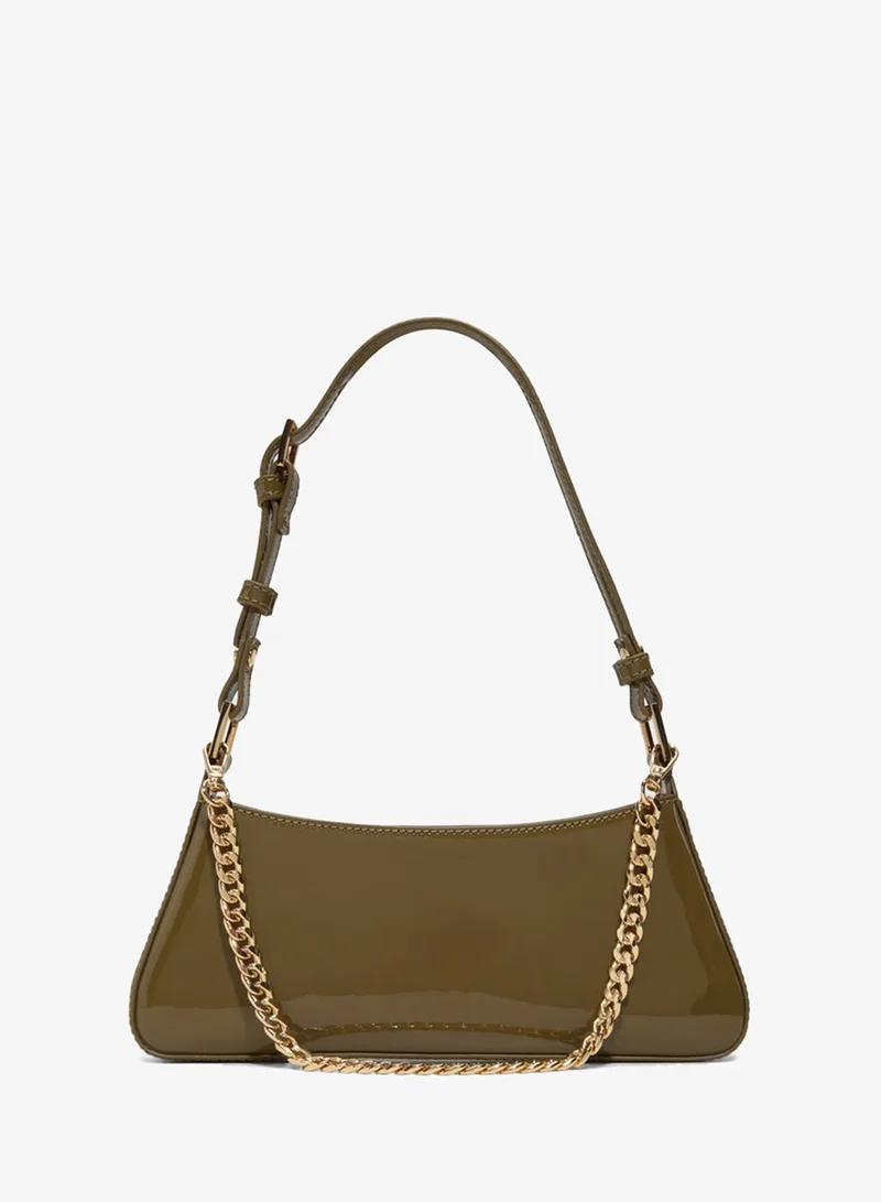 الدو Jobelle glossy shoulder bag