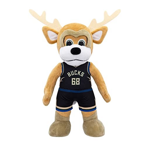 Bleacher Creatures Milwaukee Bucks Bango 10 NBA Mascot Plush Figure A Mascot for Play Or Display - Image 1