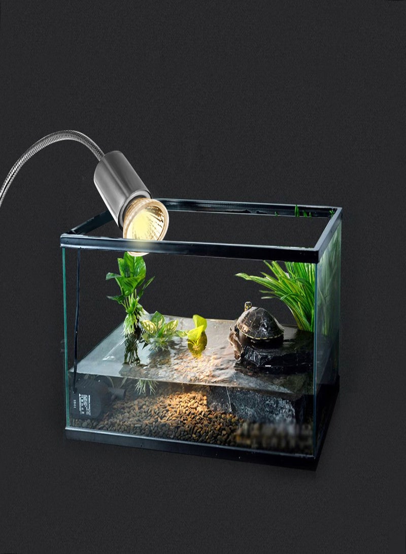 Generic 50W Halogen Heat Lamp UVA UVB Basking Lamp Heater Light Bulb for Reptiles Lizard Turtle Aquarium  - Image 5