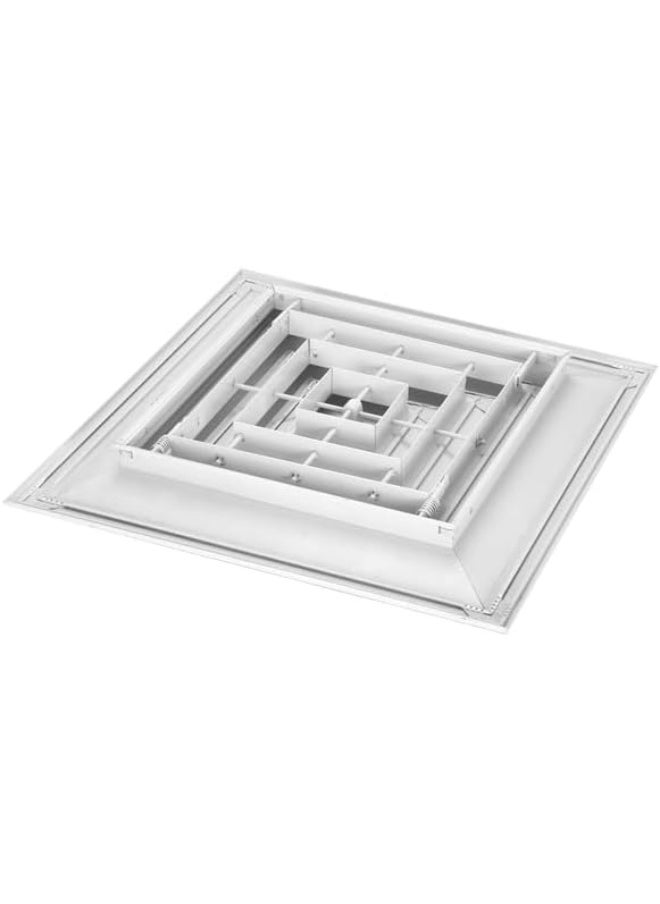 Biella Aluminum Air Supply And Return Diffusers Square Ceiling Ventilation Solutions For Studios, Hospitals, Theaters, Classrooms, And Office (Return (6 Inch X 6 Inch))  - Image 4