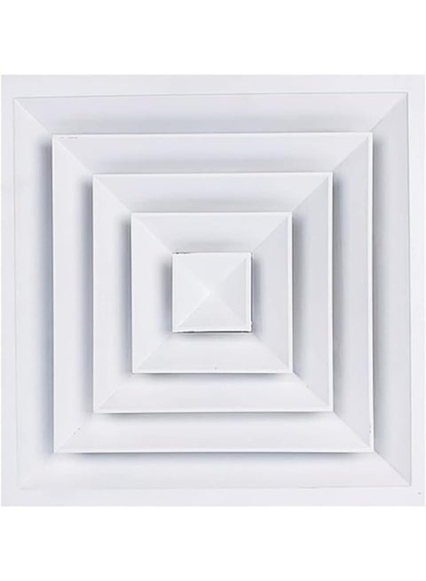 Aluminum Air Supply And Return Diffusers Square Ceiling Ventilation Solutions For Studios, Hospitals, Theaters, Classrooms, And Office (Return (6 Inch X 6 Inch))