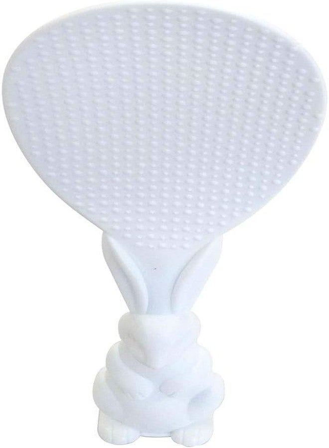 birzar Cute Kitchen Non-Stick Rabbit Rice Paddle Spoon Tool, PP Shape Standing Rice Spoon 8-inch - Image 4
