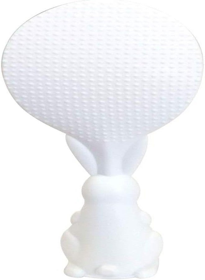 birzar Cute Kitchen Non-Stick Rabbit Rice Paddle Spoon Tool, PP Shape Standing Rice Spoon 8-inch - Image 2