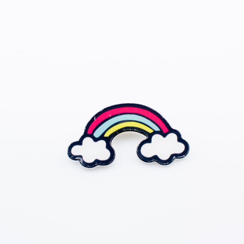 Acrylic Colorful Brooch For Kids
