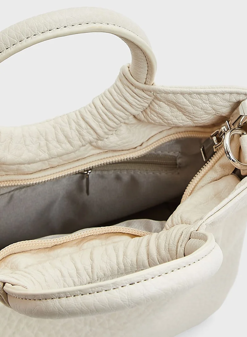Ginger Circle Handle Mini Tote Handbag